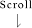  スクロール